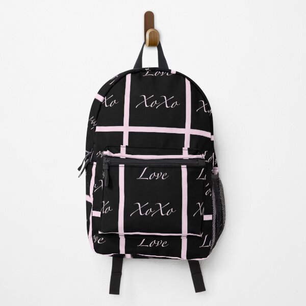 Item preview, Love xoxo typography design black and pink designed and sold by GittaG74.