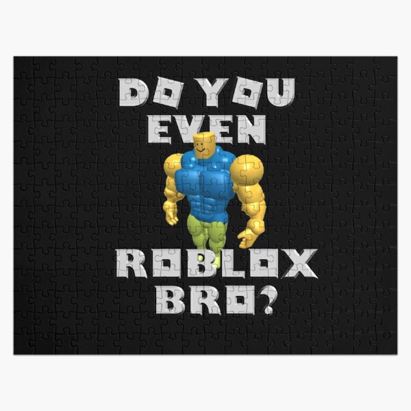 Kids Roblox Game Jigsaw Puzzles Redbubble - its roblox bro id