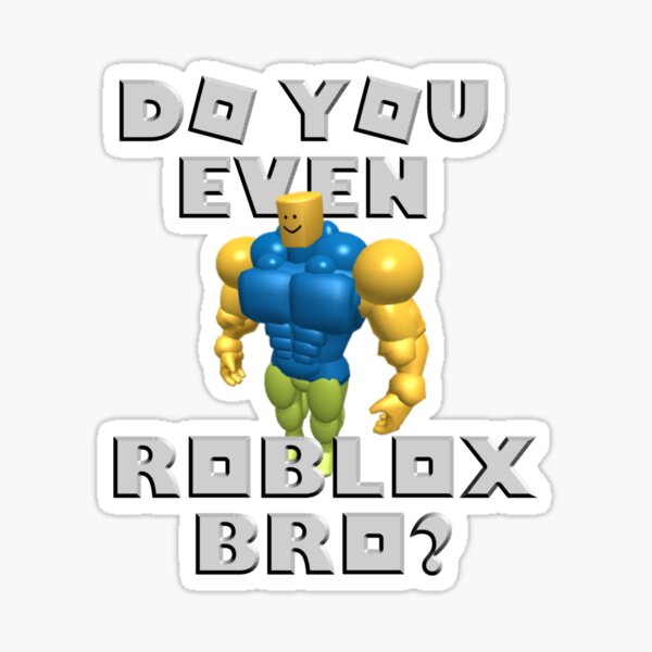 Lets Play Roblox Stickers Redbubble - roblox unblocked decals