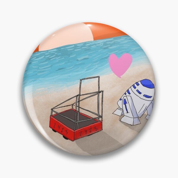 Item preview, Bots at the Beach designed and sold by KwarQs.