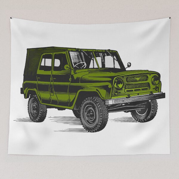 Item preview, UAZ469 - Green designed and sold by Groenendijk.
