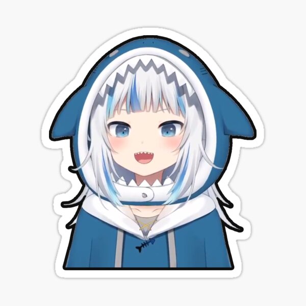 Gamer Anime Girl Stickers Redbubble - roblox bloxburg friends sticker by sakura lucy