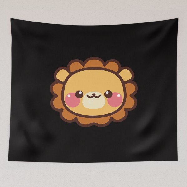 Item preview, Cute Cartoon Anime Lion designed and sold by TheSweven.