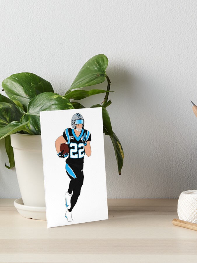 Christian McCaffrey Carolina Panthers 1, an art print by ArtStudio