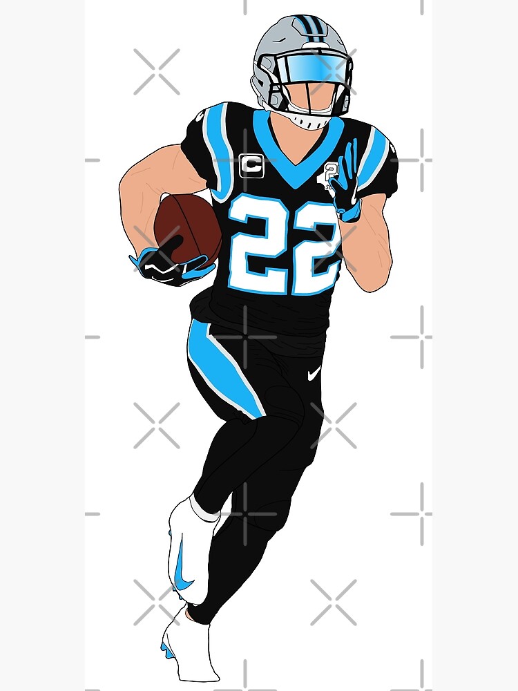 Christian McCaffrey football Paper Poster 49ers 4 - Christian