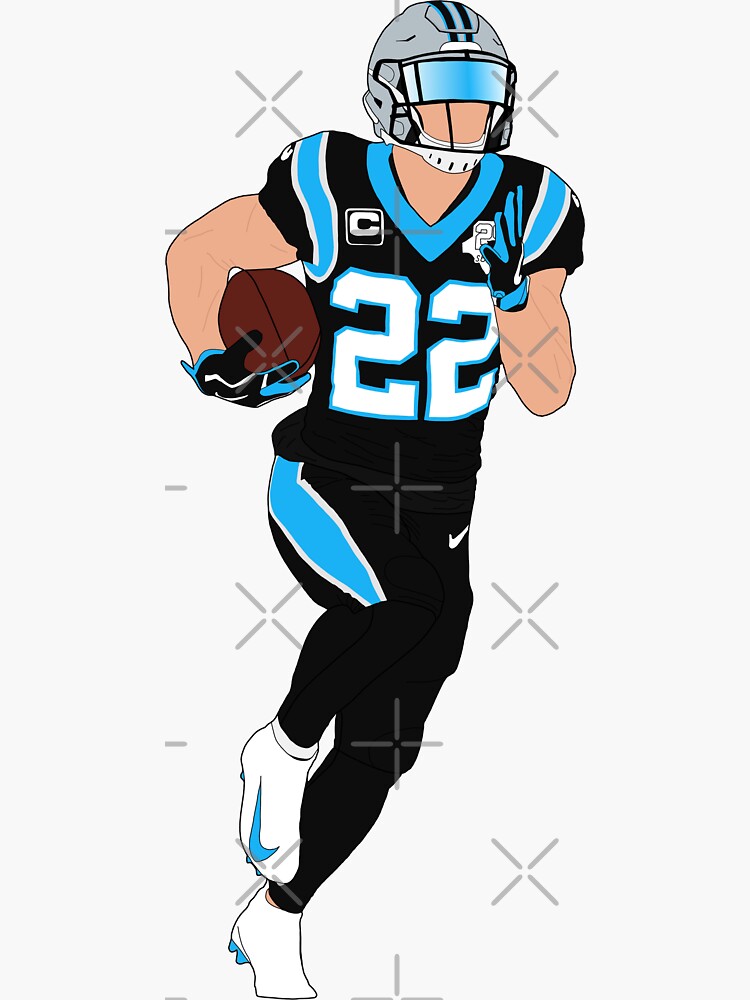 Nike NFL Carolina Panthers McCaffrey #22 Game Jersey PR