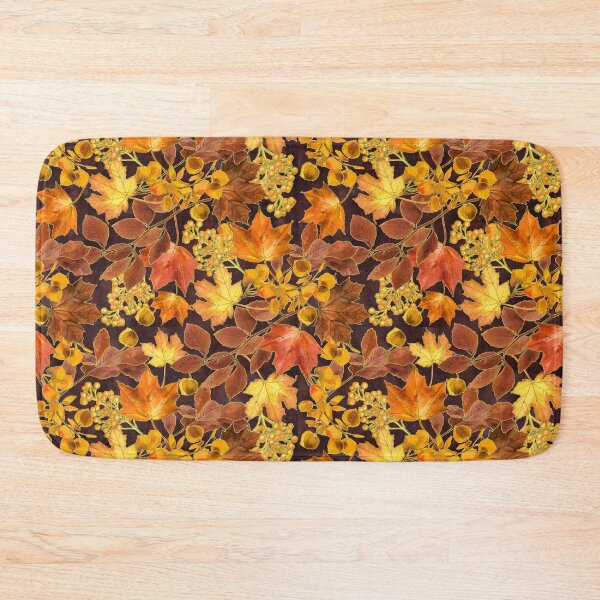Item preview, Golden Fall Leaves designed and sold by Lynnea Washburn.