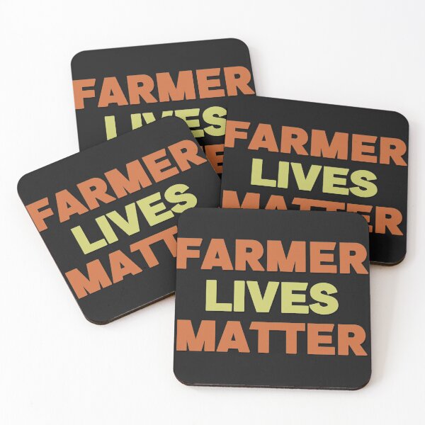 Item preview, Farmer Lives Matter - Retro Colors Text Effects Gift Ideas designed and sold by leo121687.