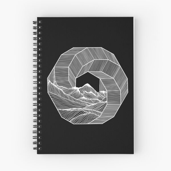 Item preview, Mountains circle geometry lines Illustration Fine Art  designed and sold by line212line.