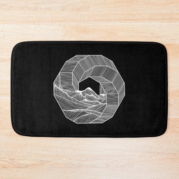 Item preview, Mountains circle geometry lines Illustration Fine Art  designed and sold by line212line.