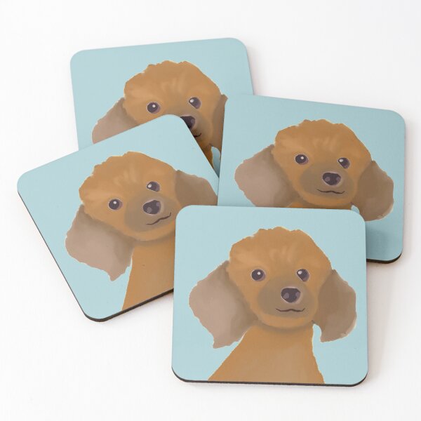 Item preview, Brown Poodle, Poodle, Dog, Puppy designed and sold by Happy Life Graphics.