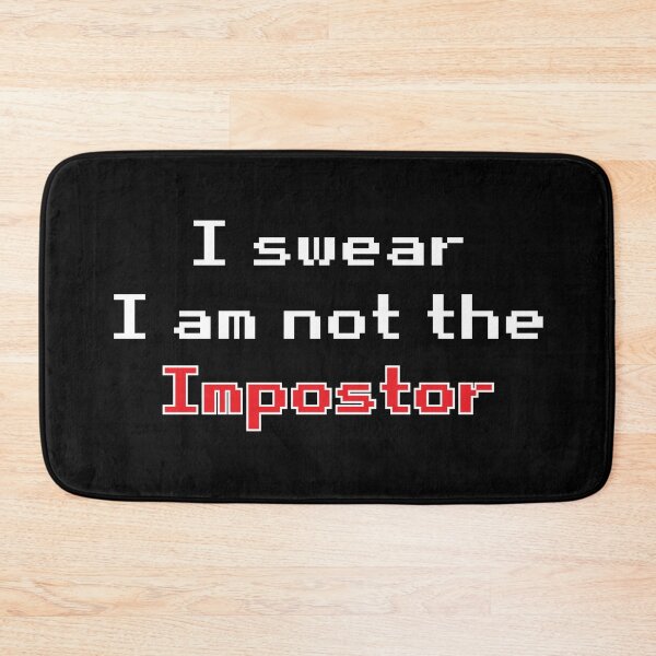 Item preview, I swear I am not the impostor - crewmate designed and sold by AmpersandCuster.