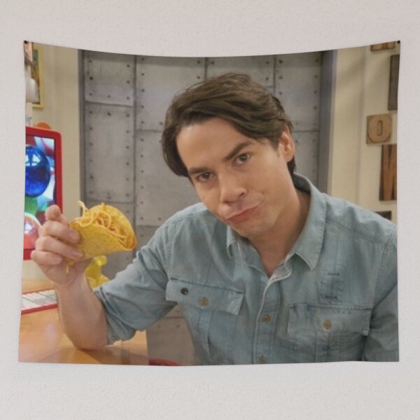 Item preview, spencer eating spaghetti taco designed and sold by Joyce Chan.