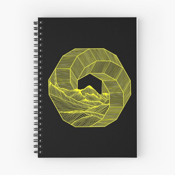 Item preview, Mountains circle geometry lines Illustration Fine Art  designed and sold by line212line.