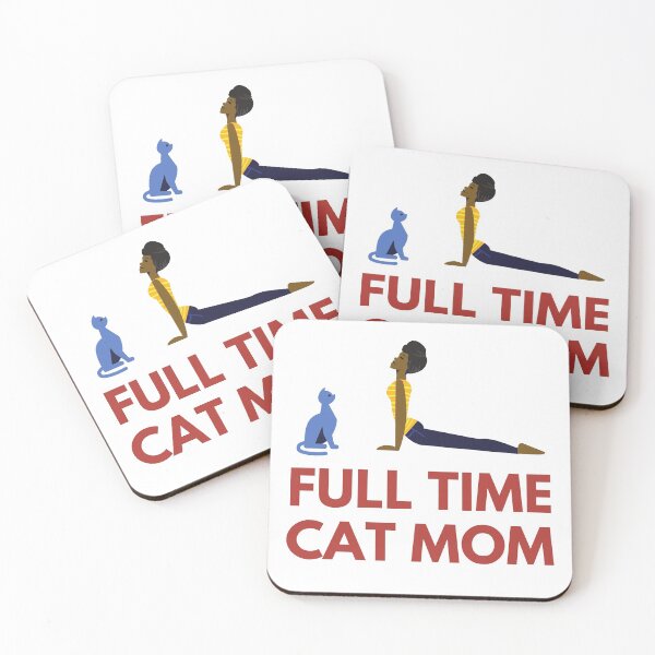 Item preview, FULL TIME CAT MOM designed and sold by nd-creates.