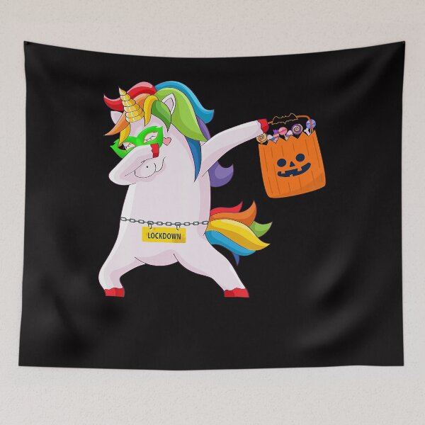 Item preview, Quarantine Dabbing Unicorn Funny Dab Dance Halloween designed and sold by HolmesMillie1.