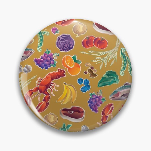 Item preview, Cornucopia of Culinary Delights Seafood Meat Fruits and Vegetables designed and sold by jeff-jones.