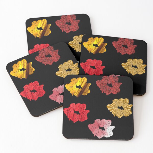 Item preview, Gold and red scrunchies pack designed and sold by Robloz.