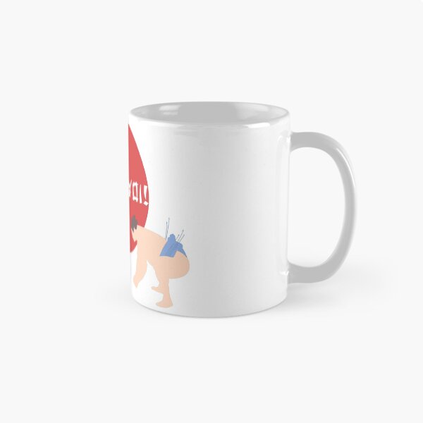Aperçu de l'œuvre Les lutteurs de sumo / rikishi Hakkeyoi! Blanc créée et vendue par Vectorial.