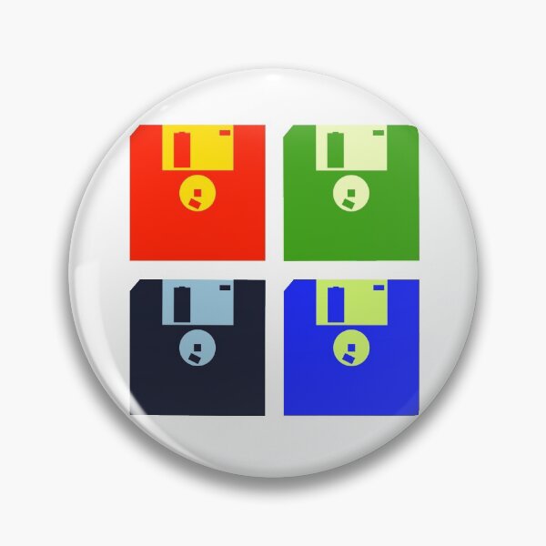 Item preview, Diskette Pop Art T-Shirt designed and sold by Scottees.