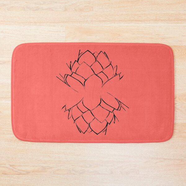 Item preview, Pastel red Water Lily Reflection Pattern designed and sold by Lydia Planalp.