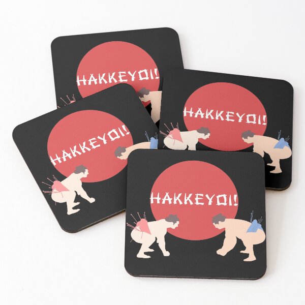 Item preview, Sumo fighters / rikishi hakkeyoi ! (black) designed and sold by Vectorial.