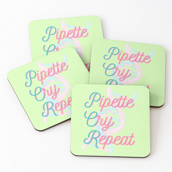 Item preview, Pipette Cry Repeat - Funny PCR designed and sold by quiet-charm.