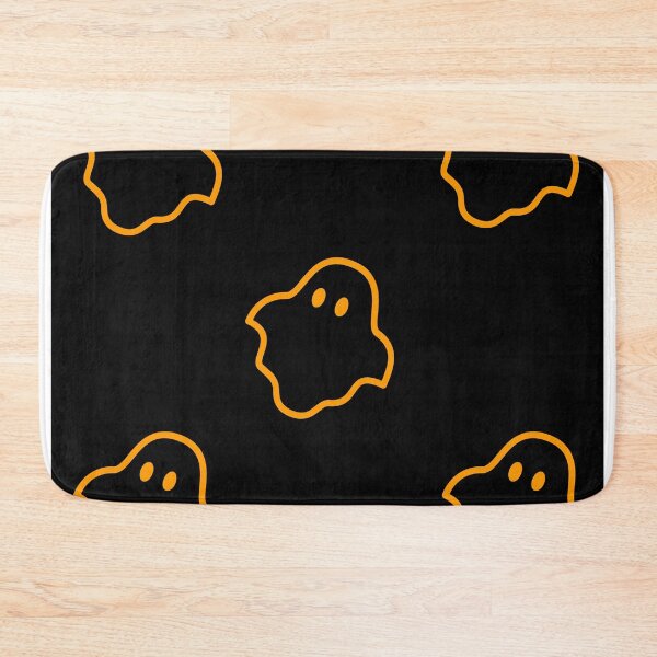 Item preview, Orange Outline Ghosts For Halloween designed and sold by KayLadyBug.