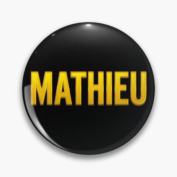 Item preview, Mathieu Name designed and sold by xesed.