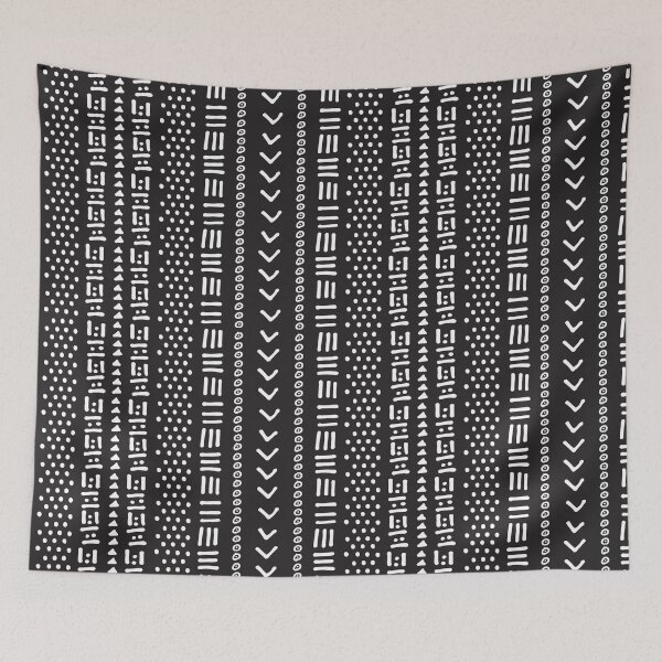 Item preview, Black / White African Print designed and sold by JaneEdesigns.