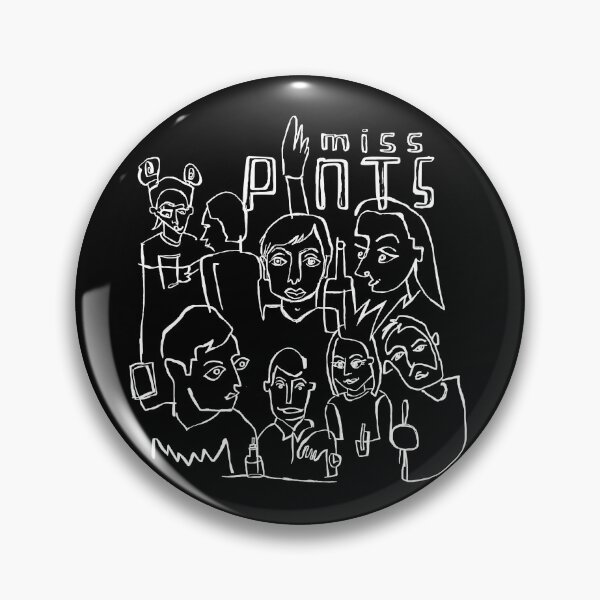 Item preview, Miss Pints, Dublin Pub designed and sold by badlydrawnbabe.