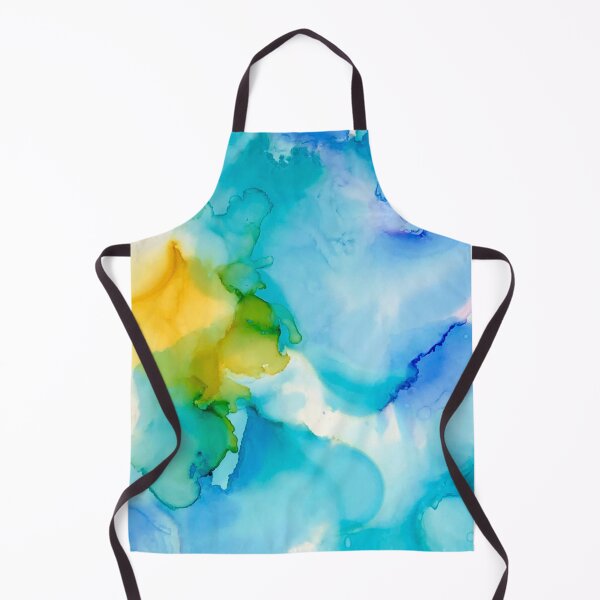 Item preview, Wispy Blue Alcohol Ink designed and sold by Artfully Abstracted.