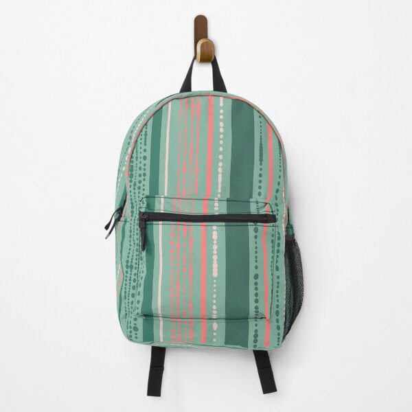 Item preview, Pink and Teal Dotted Stripes designed and sold by Carolina Diaz.