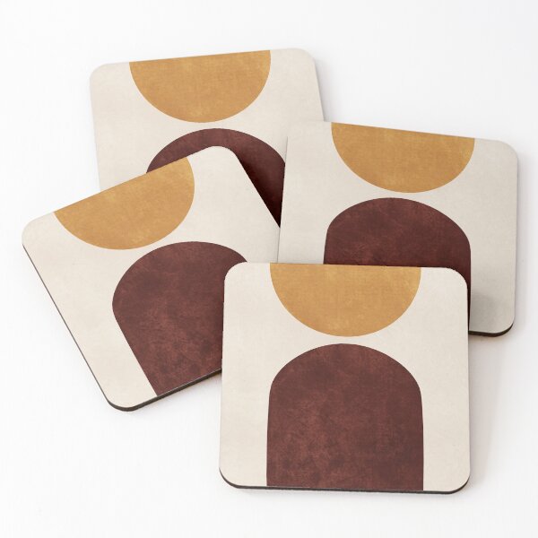 Item preview, Abstract Bohemian Boho Art - Simple Minimal Terracotta - Illustration - Textured designed and sold by seaniekai.