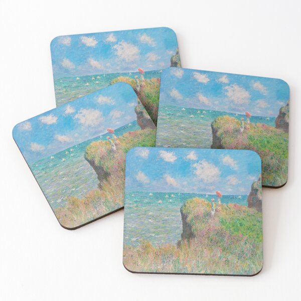 Item preview, Painting Art, Claude Monet Artist Paintings, Cliff Walk at Pourville, Home Decor designed and sold by SasyJamArt.