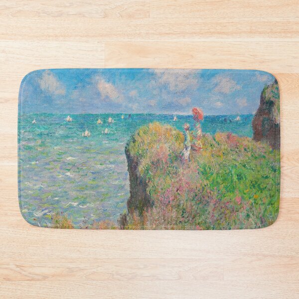 Item preview, Painting Art, Claude Monet Artist Paintings, Cliff Walk at Pourville, Home Decor designed and sold by SasyJamArt.