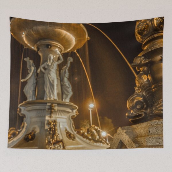 Item preview, Alexandra Fountain with a Golden Evening Glow designed and sold by Steven Jodoin.