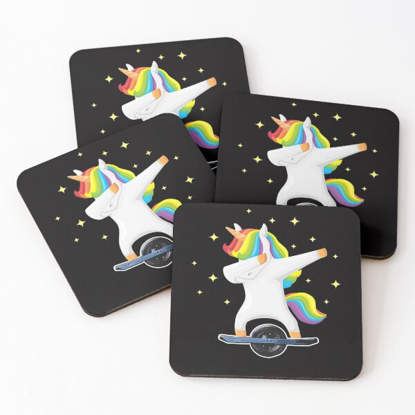 Item preview, Skating Dabbing Unicorn On Onewheel Skateboard designed and sold by PatelLayla.