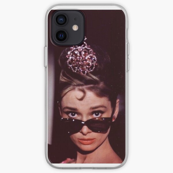 Audrey Hepburn Portrait iPhone Soft Case