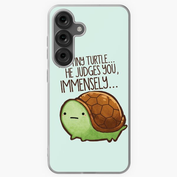 Item preview, This turtle.. he judges you. designed and sold by michelledraws.