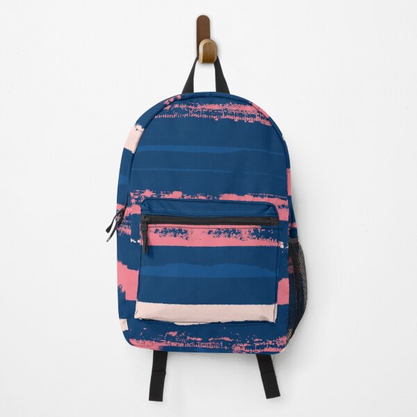 Item preview, Pink and Blue Summer Stripes designed and sold by Carolina Diaz.