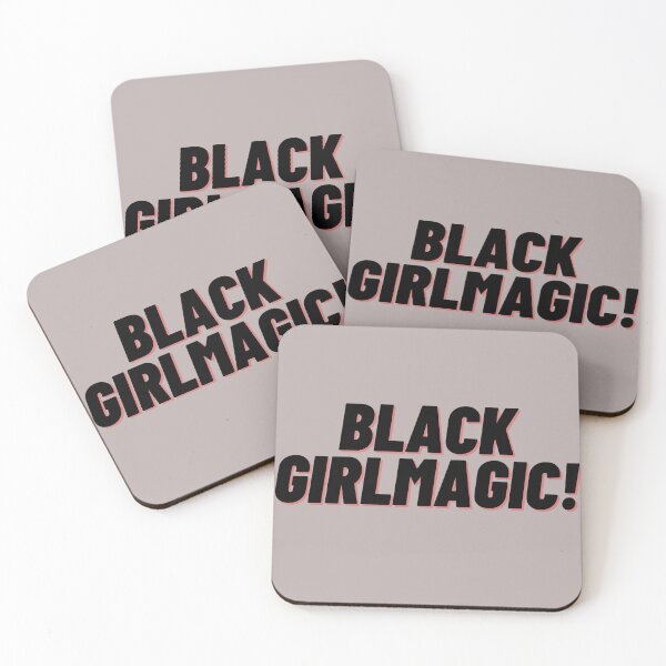 Item preview, Black Girlmagic! Quote designed and sold by C-Evolve.