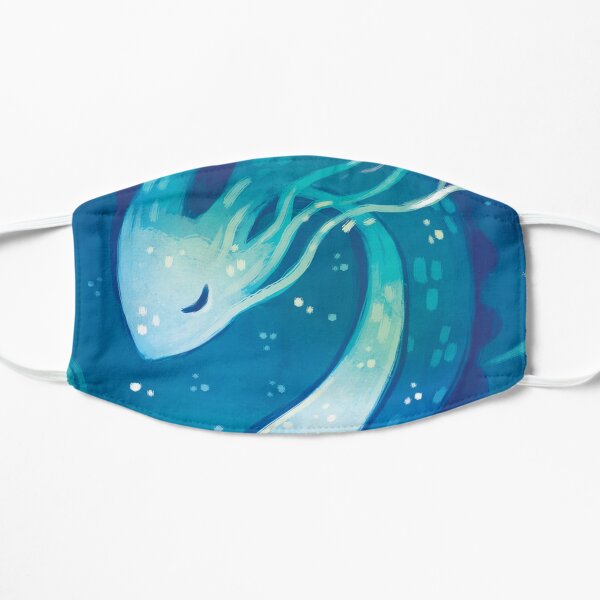 Dragon de lune Masque sans plis