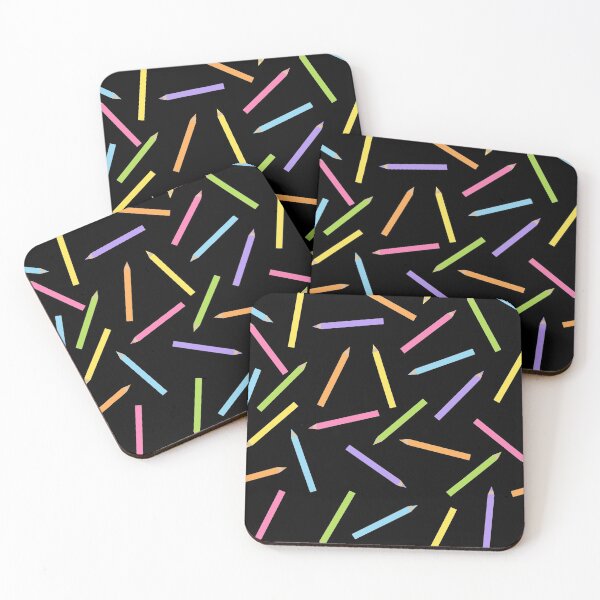 Item preview, Coloring Pencils Pattern designed and sold by karwilberevivalcollection.