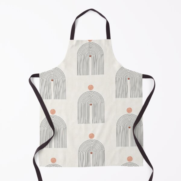 Item preview, Abstract Rainbow Line Bohemian Art - Simple Minimal Terracotta - Illustration - Textured designed and sold by seaniekai.