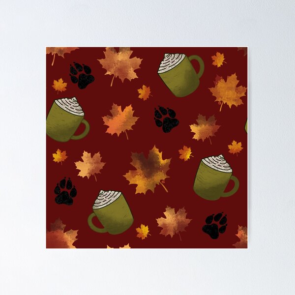 Item preview, Copy of Autumn Dog Walk (Textured) designed and sold by Alawstrations.