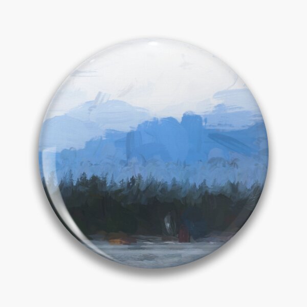 Item preview, Lake scene illustration designed and sold by CanadianWild418.