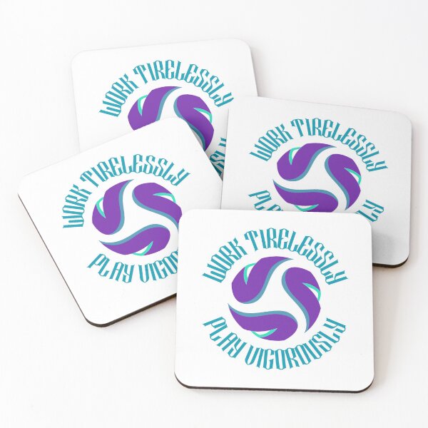 Item preview, Work tirelessly, play vigorously designed and sold by JCAD312.