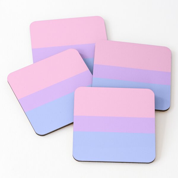 Item preview, pastel bisexual flag  designed and sold by adoresapphics.
