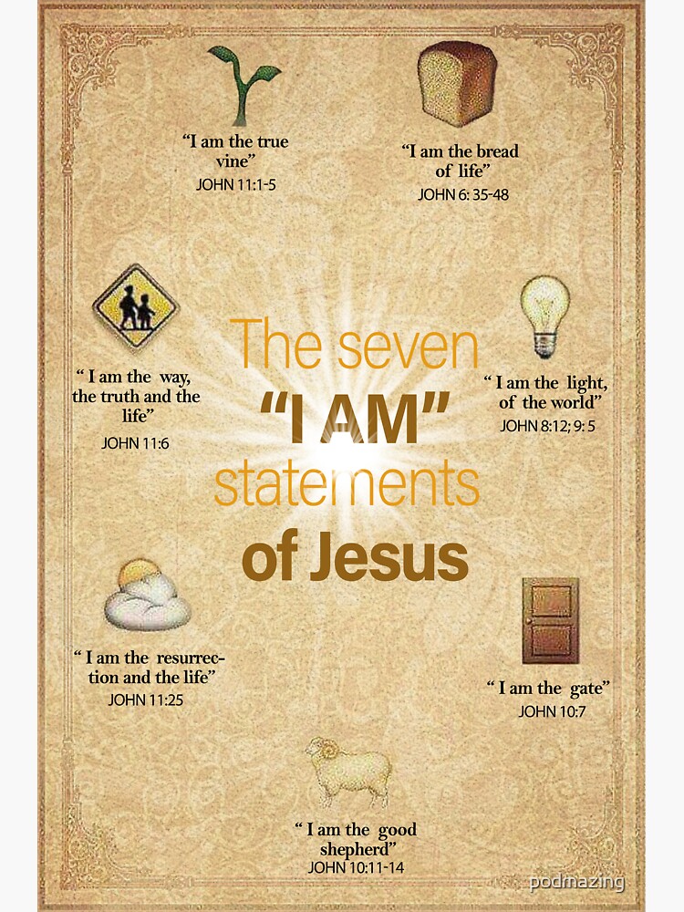 the-seven-i-am-statements-of-jesus-sticker-for-sale-by-podmazing